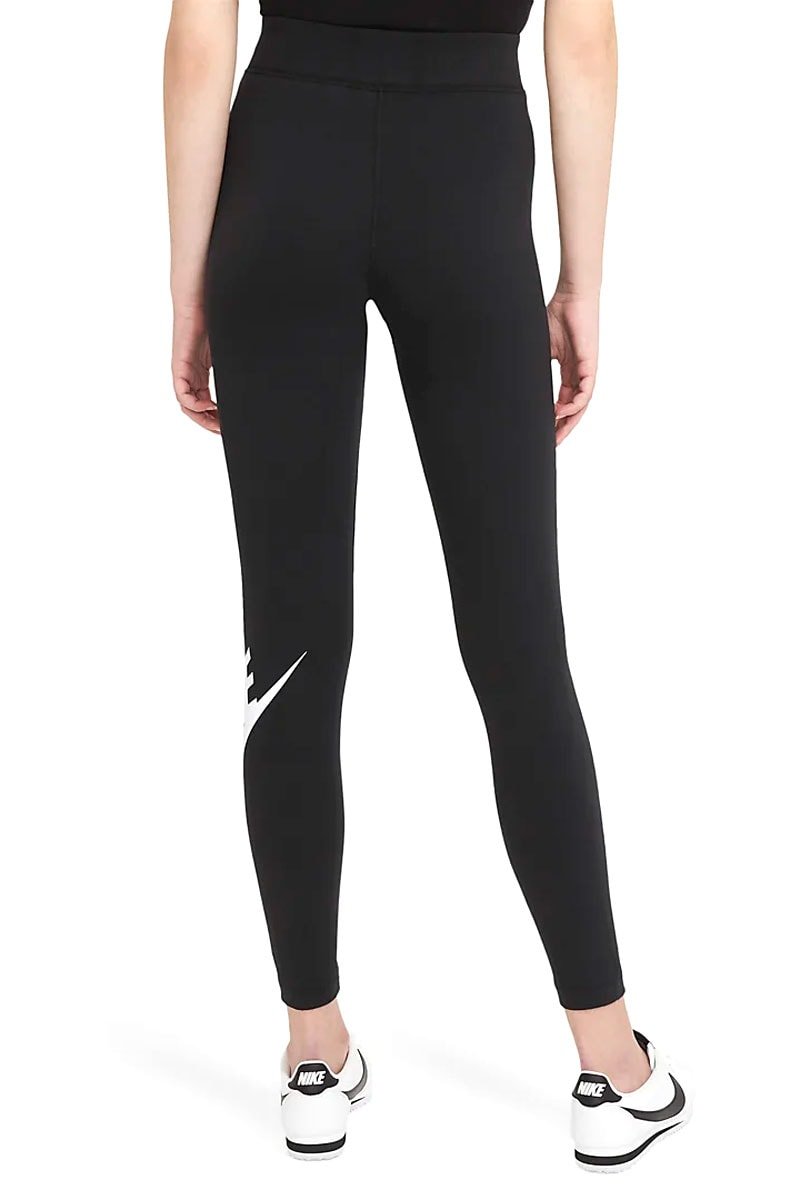 Calça Nike w Nsw Essntl Lggng Futura Hr Preto/Branco - NewSkull