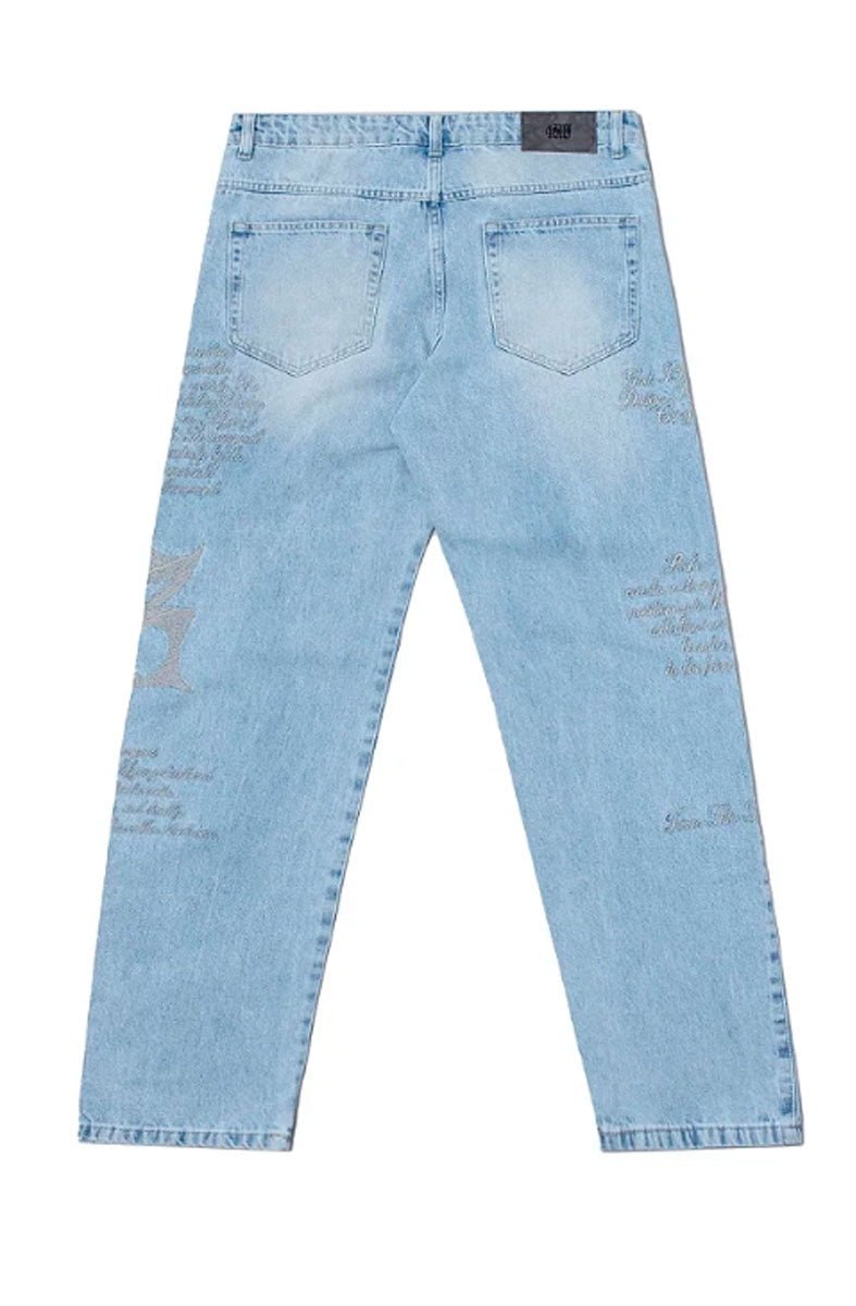 Calça Pants Sufgang History of Suf Jeans Azul - NewSkull