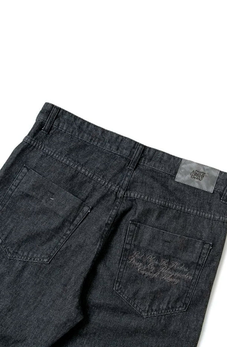 Calça Pants Sufgang Jeans Preto - NewSkull