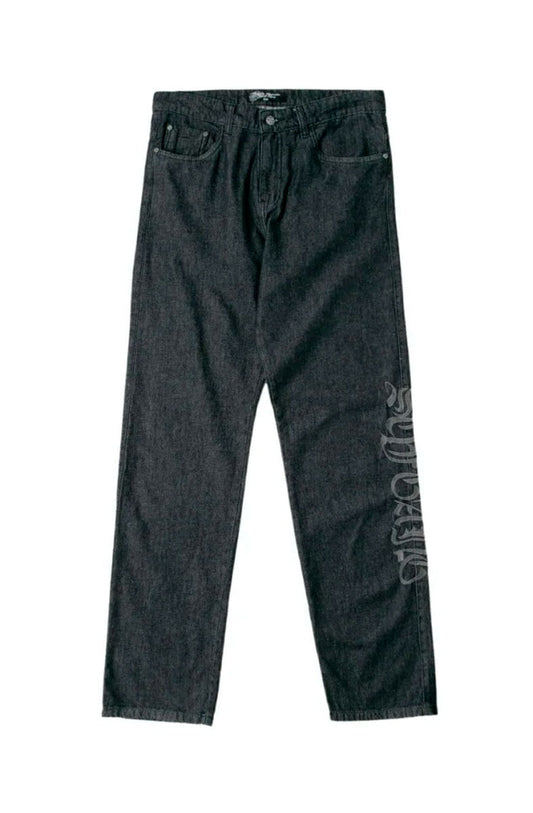 Calça Pants Sufgang Jeans Preto - NewSkull