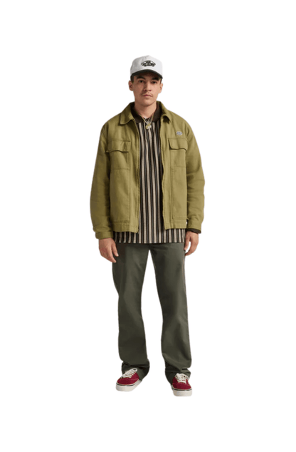 Calça Vans Chino Relaxed Authentic Grape Leaf Verde - NewSkull