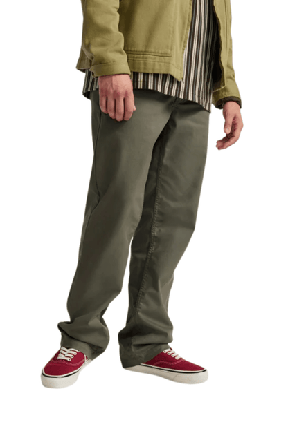 Calça Vans Chino Relaxed Authentic Grape Leaf Verde - NewSkull