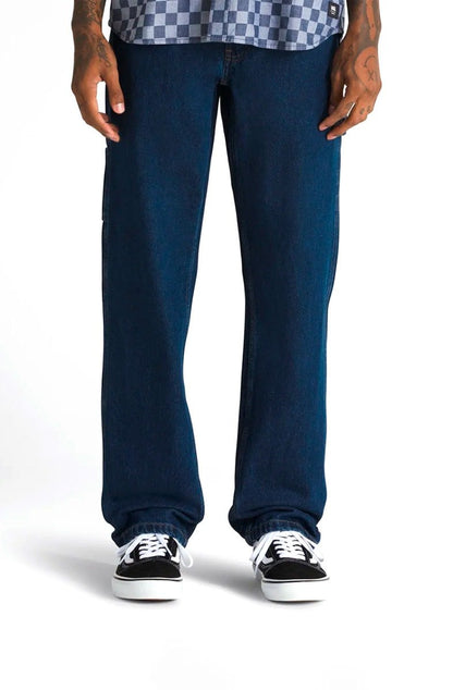 Calça Vans Denin Drill Chore Relaxed Carpenter Denim Pant Upland Azul - NewSkull