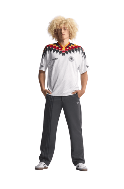 Camisa Adidas 1 Alemanha 1994 Branco/Preto - NewSkull