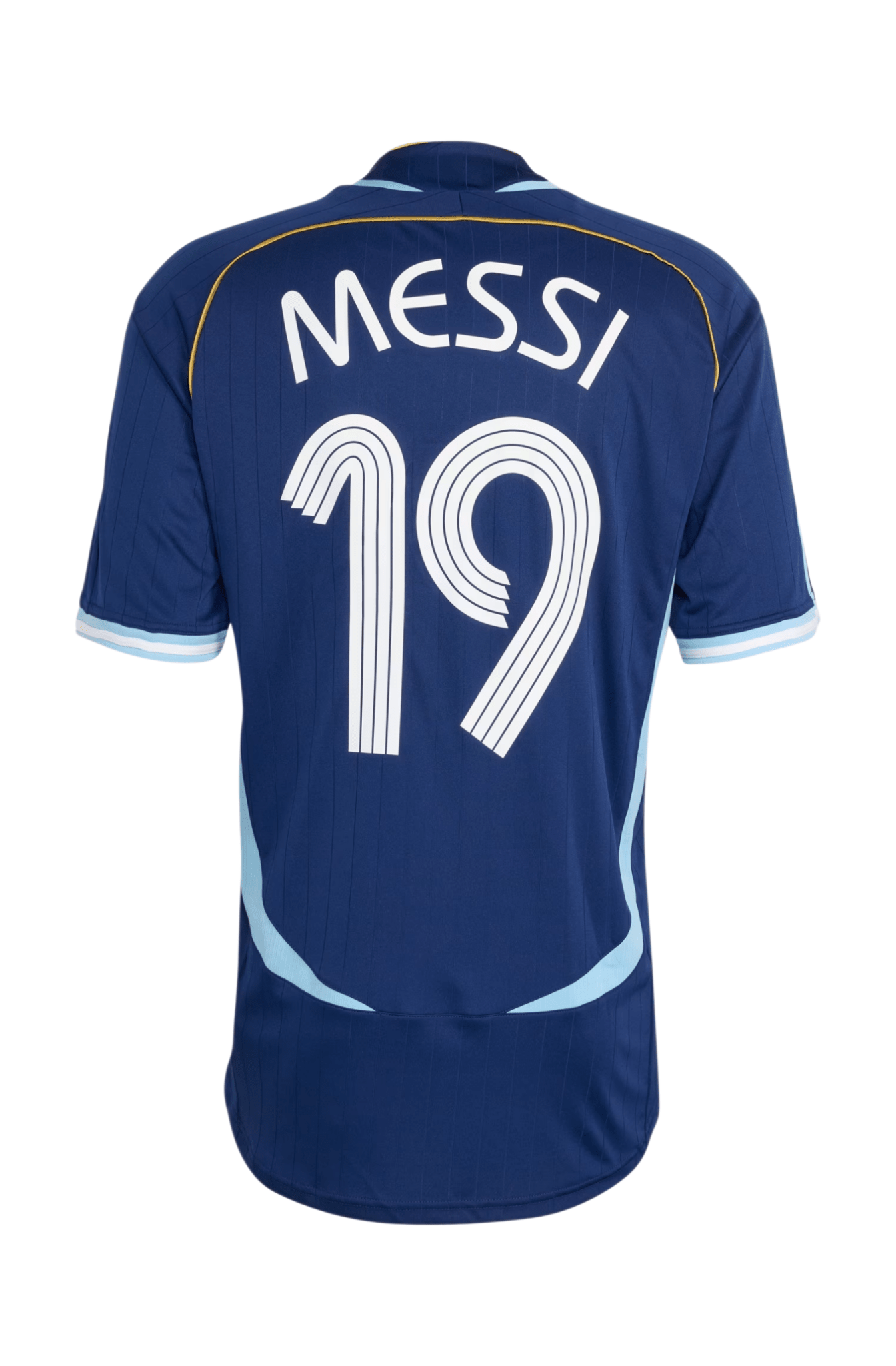 Camisa Adidas AFA Argentina Away 2006 Messi Azul Marinho/Branco - NewSkull