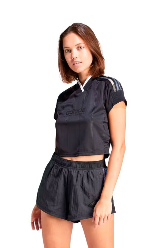 Camisa Adidas Cropped Tiro Summer Preto - NewSkull
