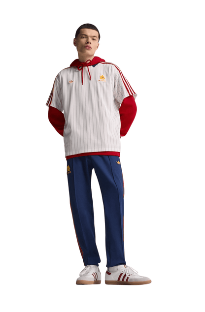 Camisa Adidas Icons AS Roma Branco - NewSkull