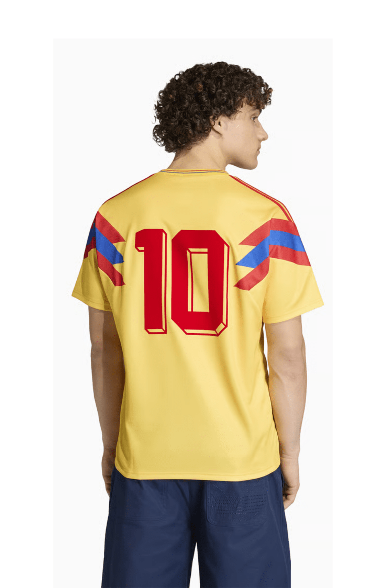 Camisa Adidas Icons FCF Colômbia 1990 Amarelo - NewSkull