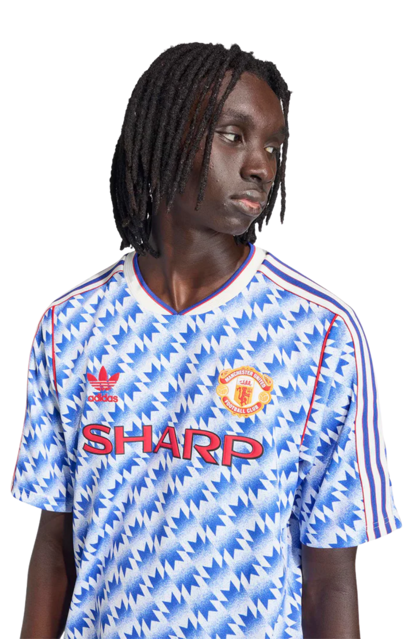 Camisa Adidas II Manchester United 90 Azul - NewSkull