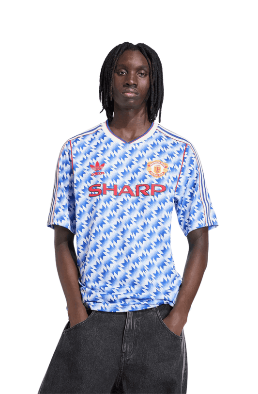 Camisa Adidas II Manchester United 90 Azul - NewSkull
