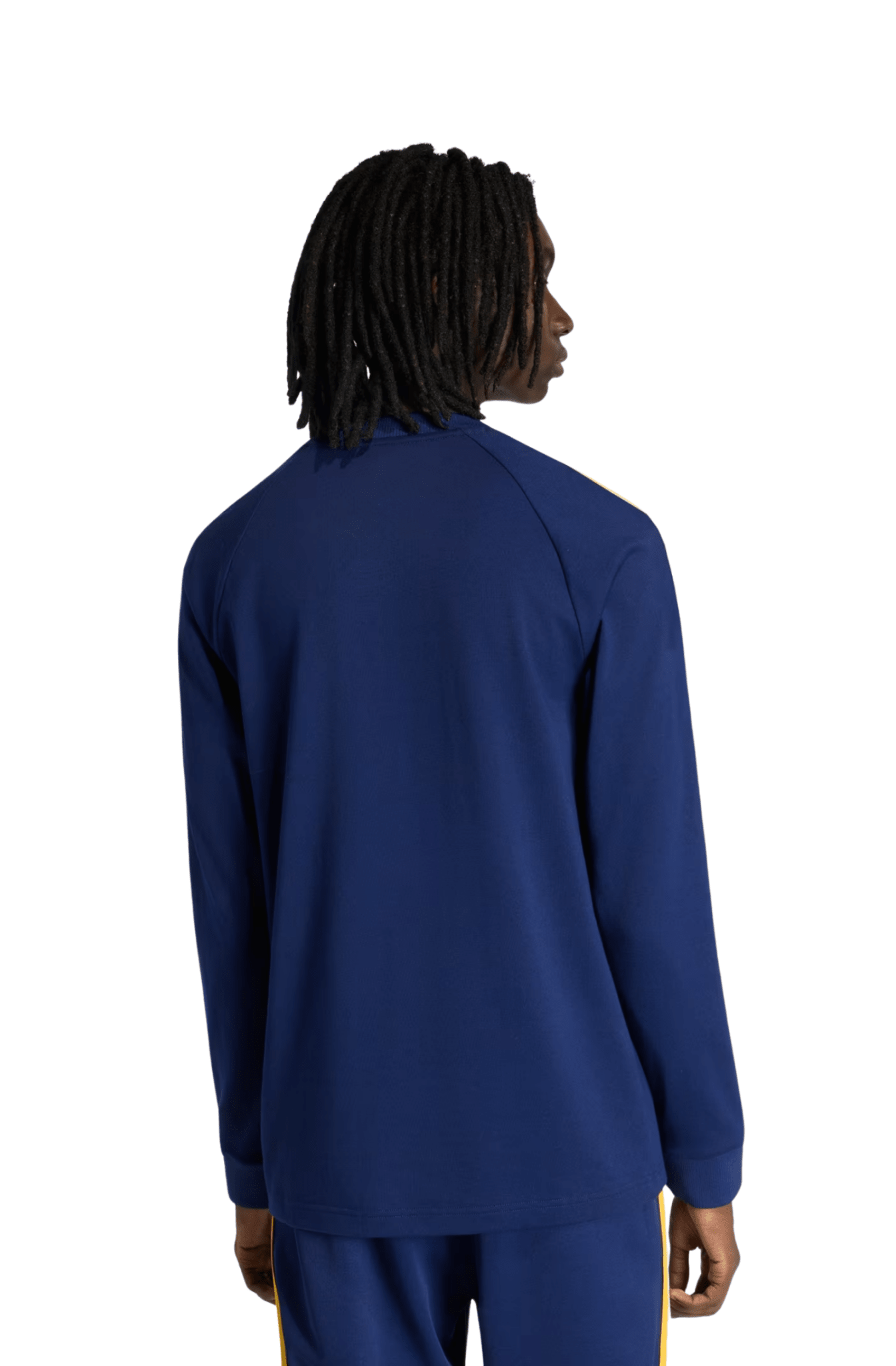 Camisa Adidas Originals Manga Longa Real Madrid Azul Escuro - NewSkull