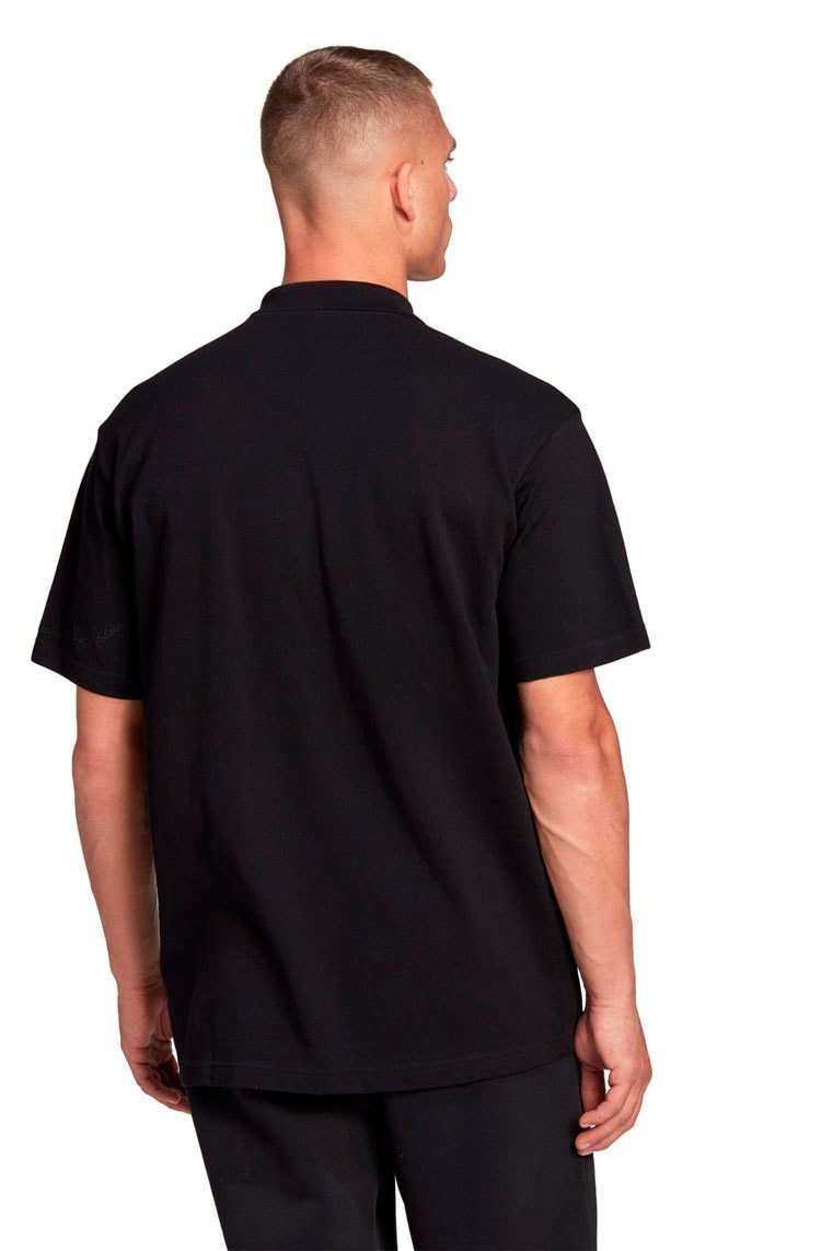 Camisa Adidas Polo Pique Preto - NewSkull