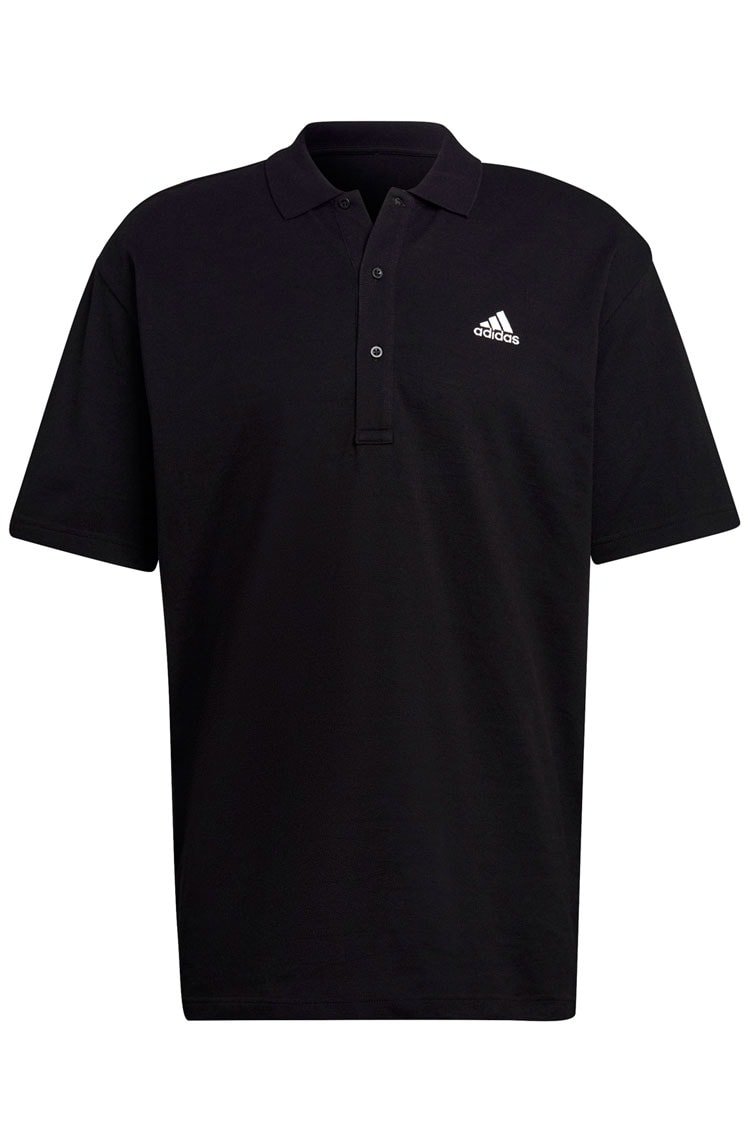 Camisa Adidas Polo Pique Preto - NewSkull