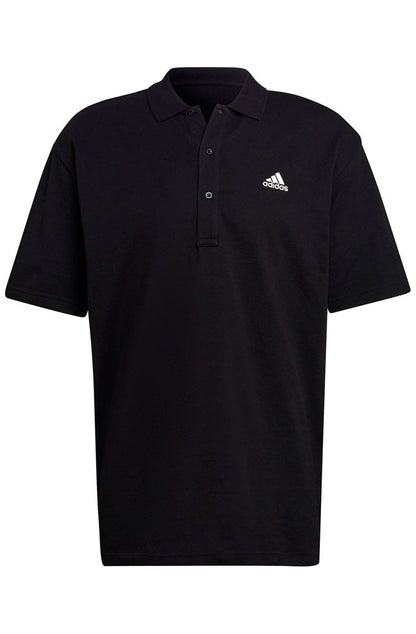 Camisa Adidas Polo Pique Preto - NewSkull