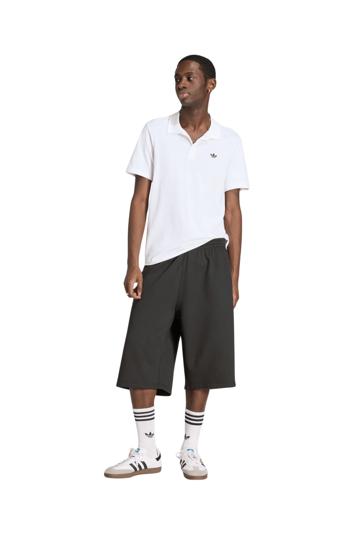 Camisa Adidas Polo Trefoil Essentials Branco - NewSkull