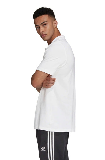 Camisa Adidas Polo Trefol Branca/Preta - NewSkull