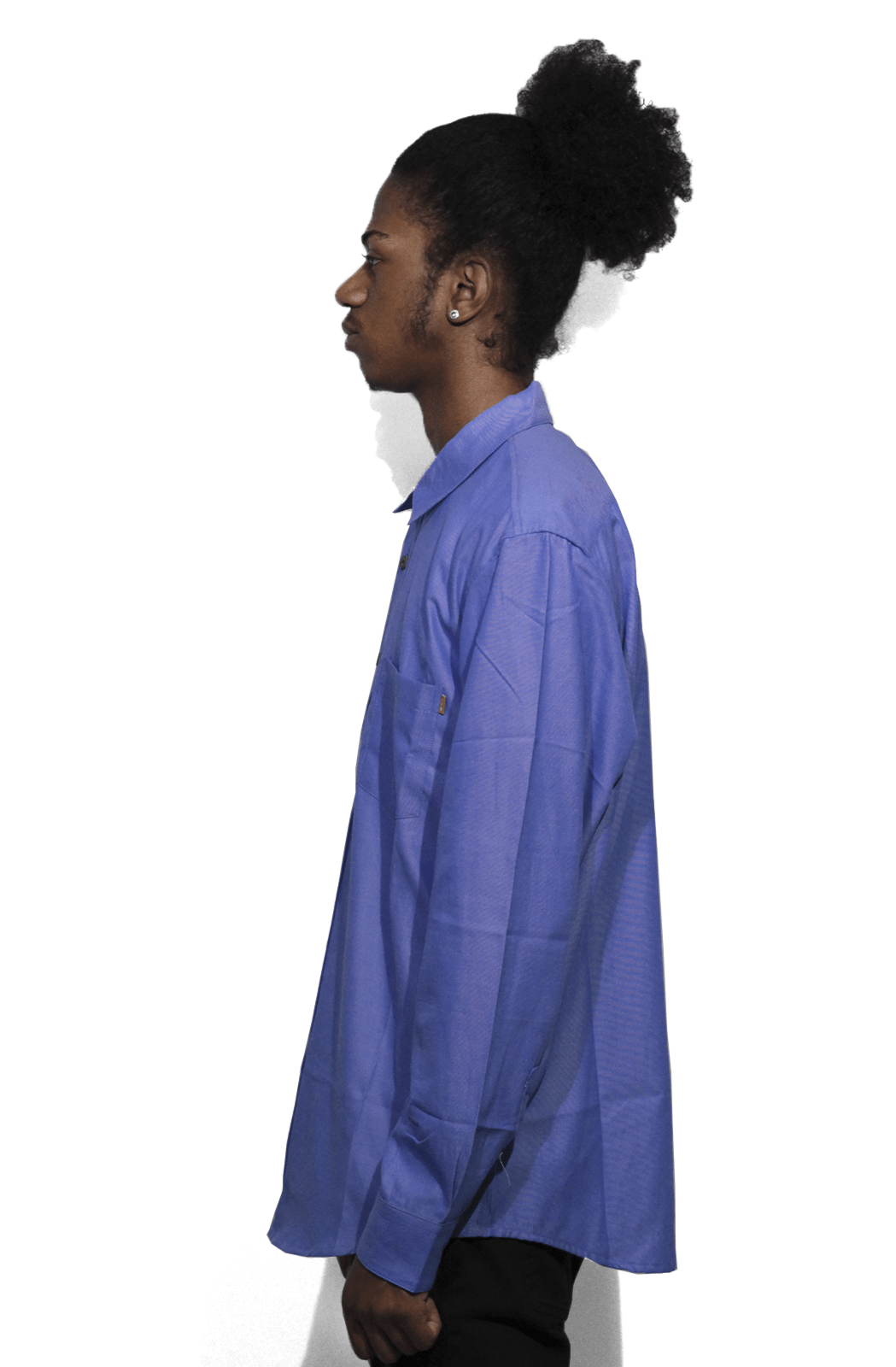 Camisa Blaze Honeypot Chemise HPW Azul - NewSkull