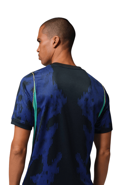 Camisa Jordan Brasil ll 2026/27 Torcedor Pro Azul/Amarelo - NewSkull