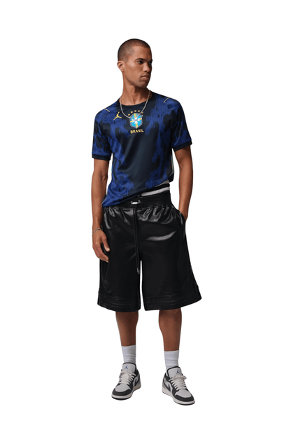 Camisa Jordan Brasil ll 2026/27 Torcedor Pro Azul/Amarelo - NewSkull
