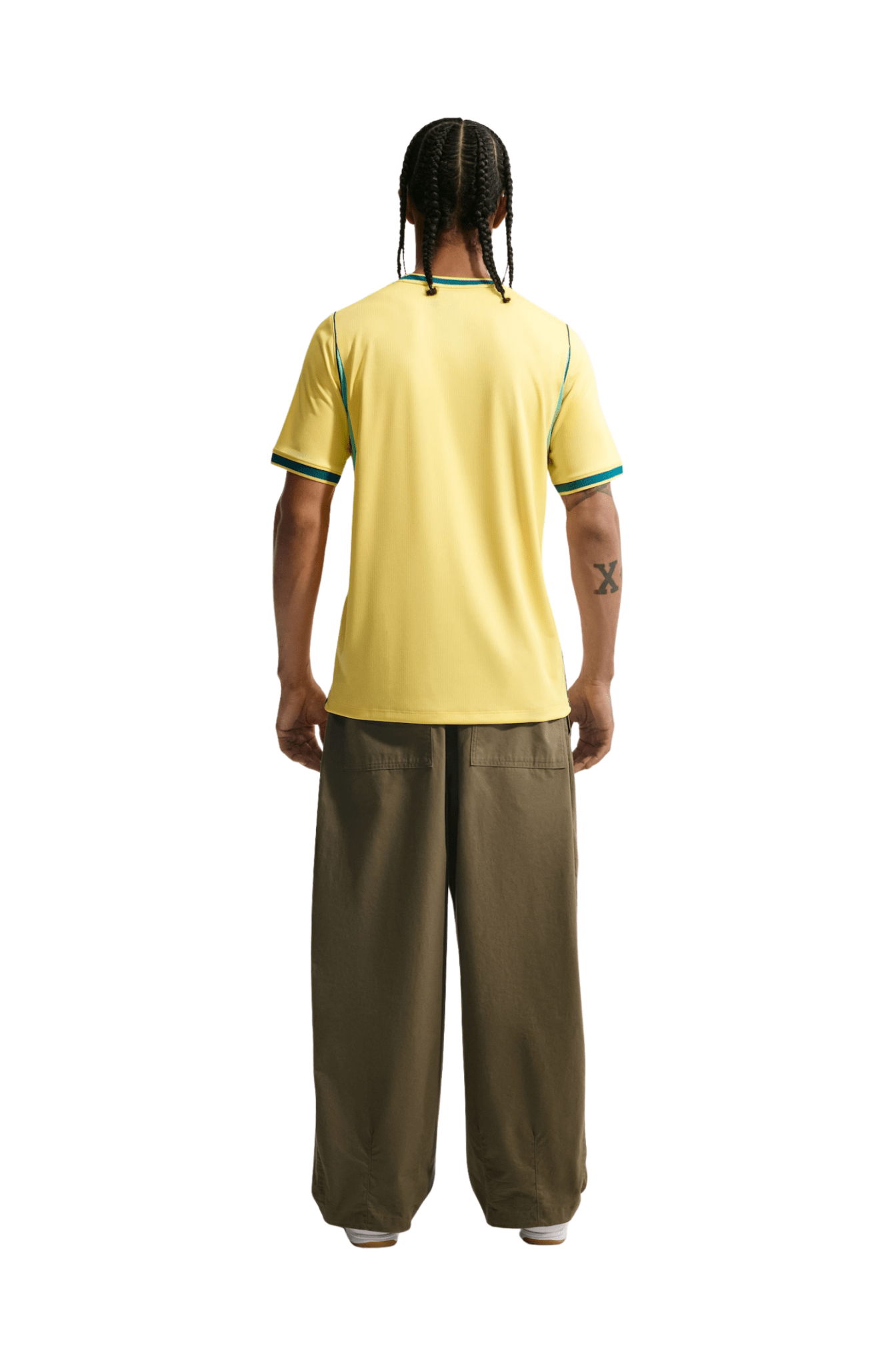 Camisa Nike Brasil 1 2026/27 Torcedor Pro Masculino Amarelo/Verde - NewSkull
