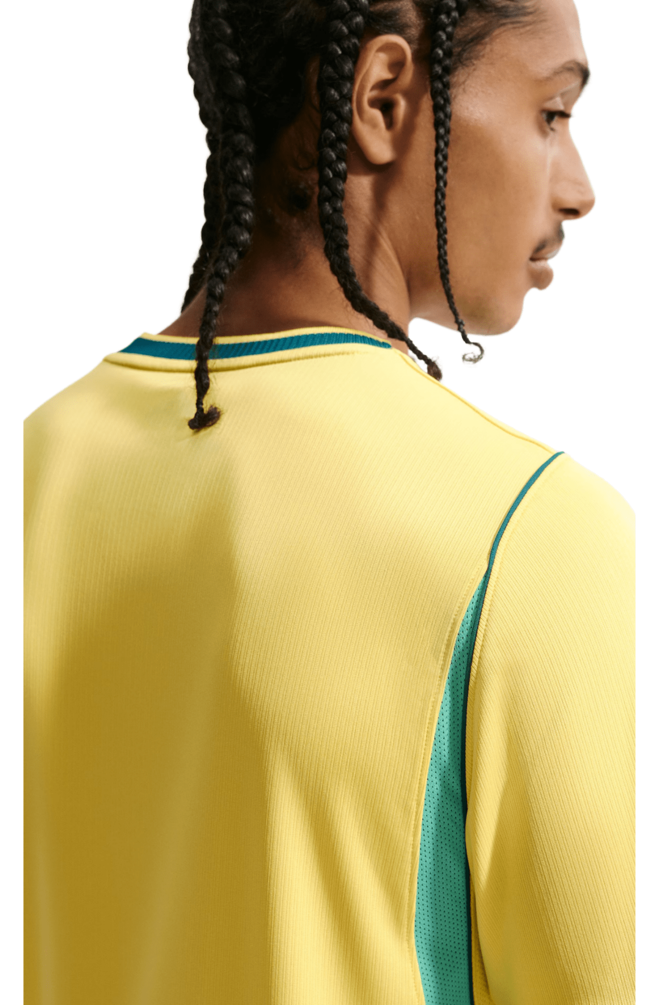 Camisa Nike Brasil 1 2026/27 Torcedor Pro Masculino Amarelo/Verde - NewSkull