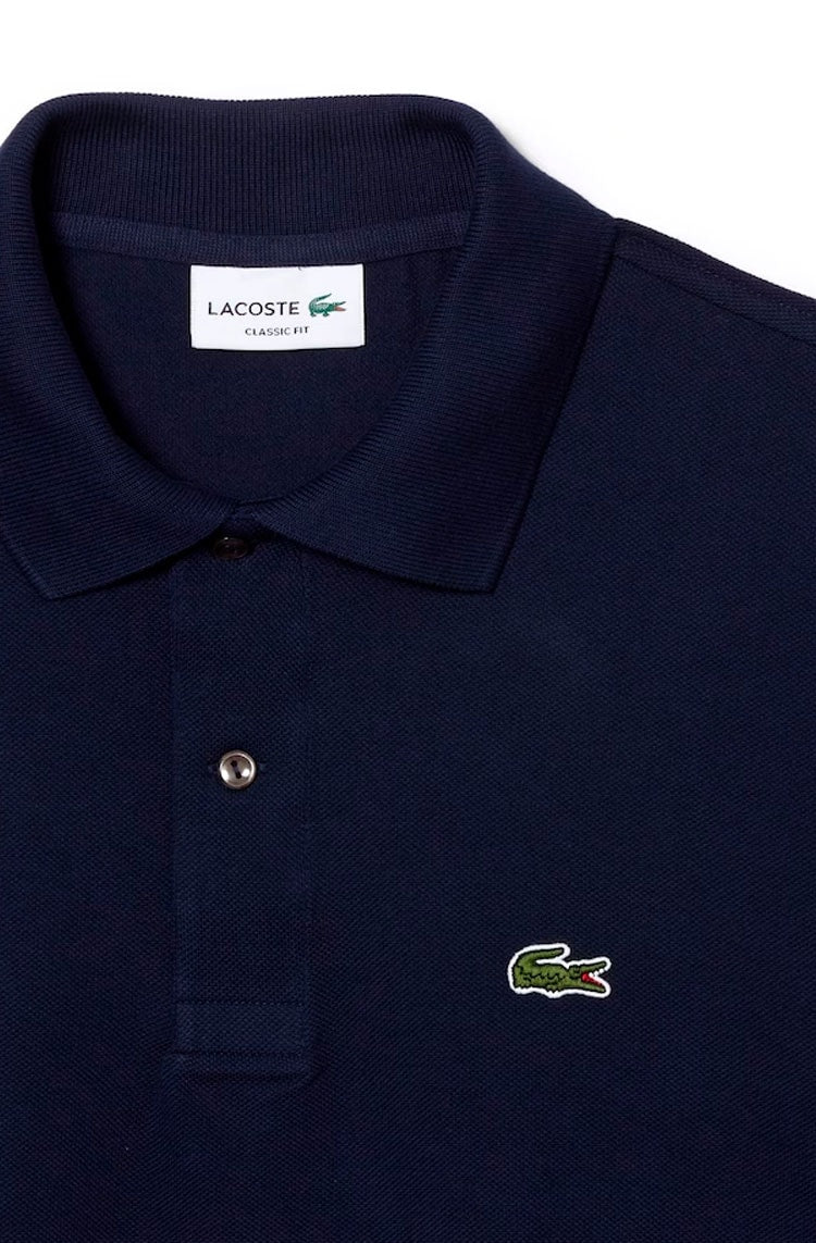 Camisa Polo Lacoste Masculina L.12.12 Original Azul Marinho - NewSkull