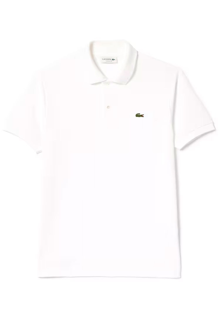 Camisa Polo Lacoste Masculina L.12.12 Original Branco - NewSkull
