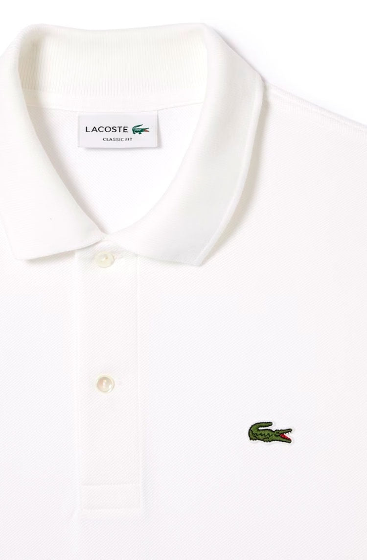 Camisa Polo Lacoste Masculina L.12.12 Original Branco - NewSkull