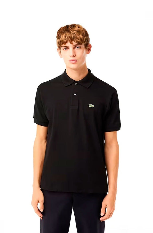 Camisa Polo Lacoste Masculina L.12.12 Original Preto - NewSkull