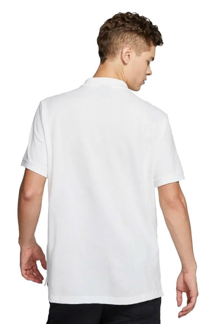 Camisa Polo Nike Sportswear Branca/Preta - NewSkull