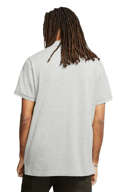 Camisa Polo Nike Sportswear Cinza/Branca - NewSkull