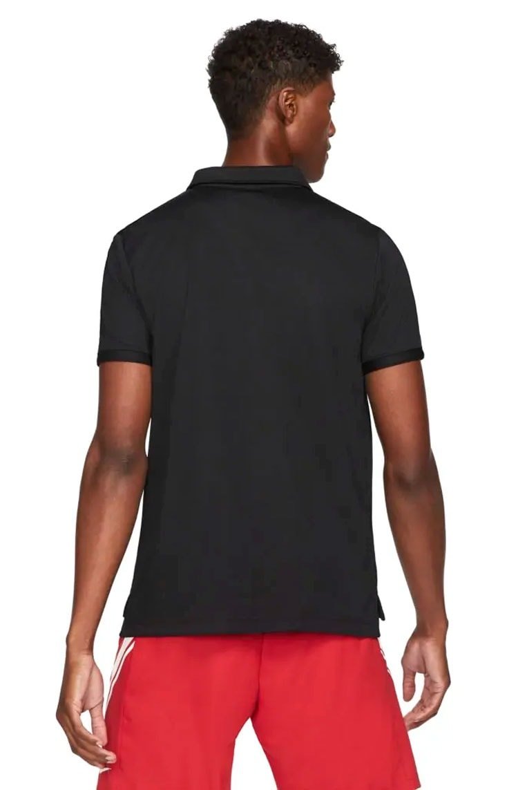 Camisa Polo NikeCourt Dri - FIT Victory Preto/Branco - NewSkull