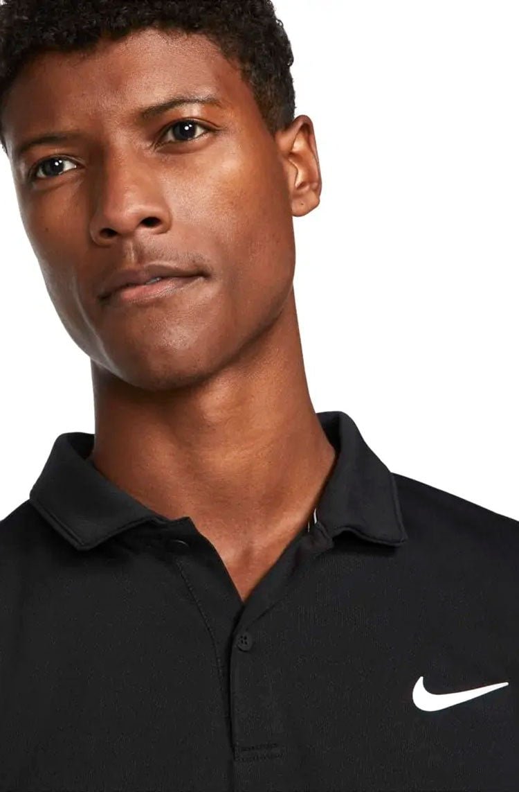 Camisa Polo NikeCourt Dri - FIT Victory Preto/Branco - NewSkull
