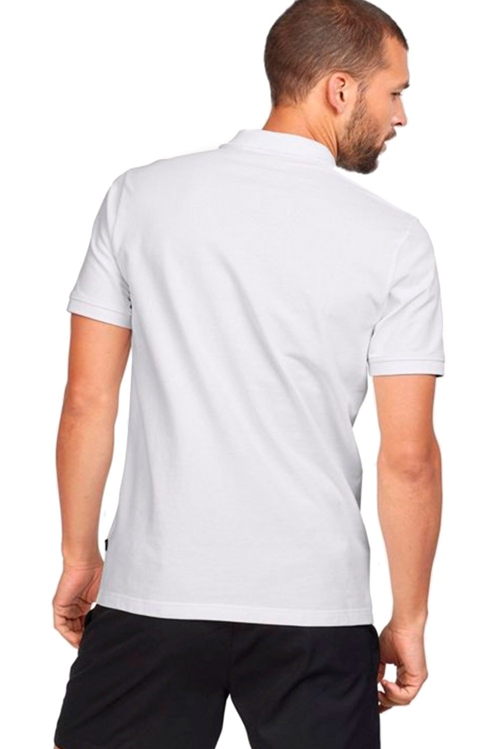 Camisa Polo Puma Essentials Branca - NewSkull