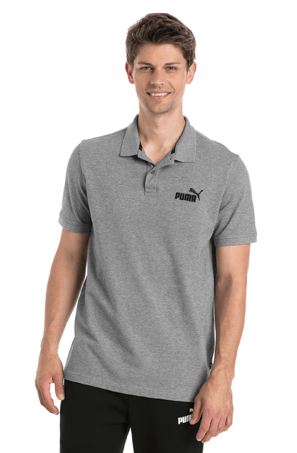 CAMISA POLO PUMA ESSENTIALS CINZA - NewSkull