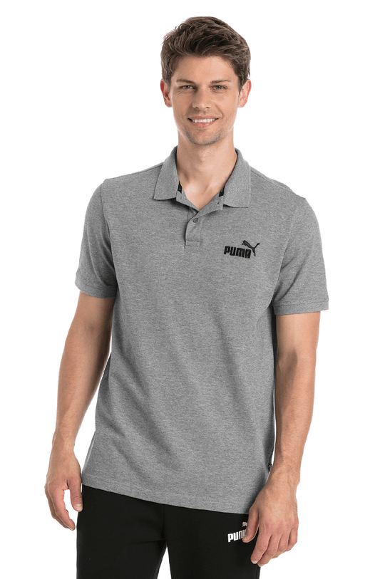 CAMISA POLO PUMA ESSENTIALS CINZA - NewSkull