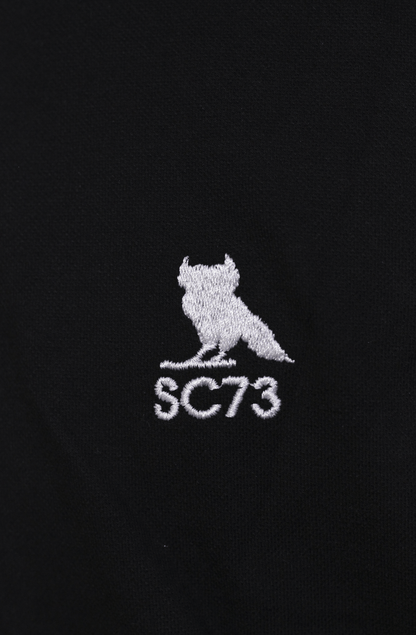 Camisa Polo Starter Bicolor SC73 Preta - NewSkull