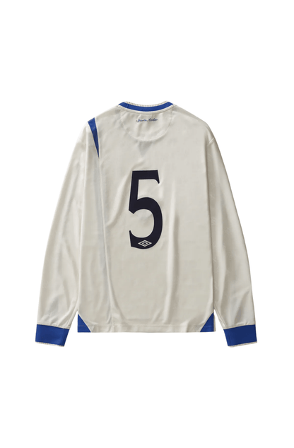 Camisa Umbro x Carnan ML Jersey Off-White/Azul - NewSkull
