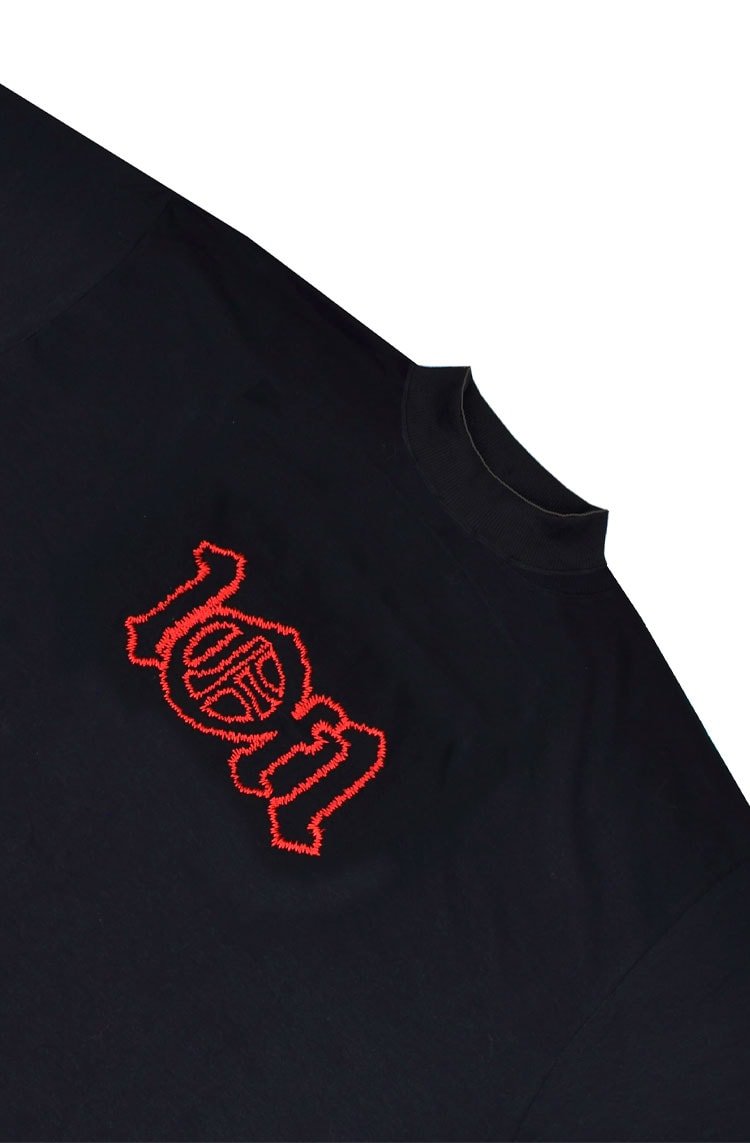 Camisesta Exclusivist 1OF1 Red Splash Preto - NewSkull