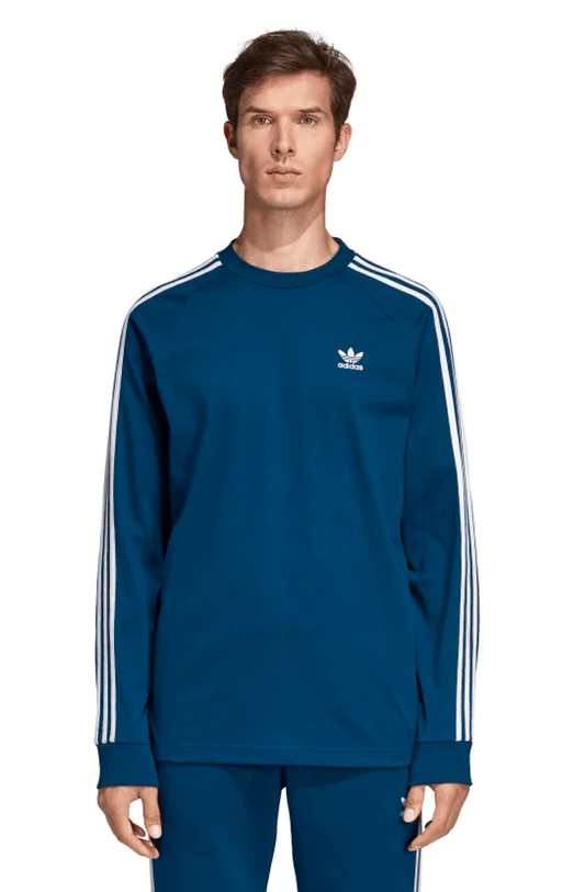 CAMISETA ADIDAS 3 STRIPES AZUL - NewSkull