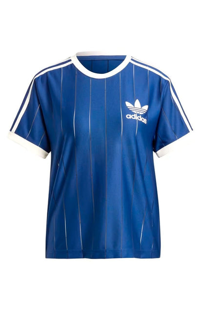 Camiseta Adidas 3 Stripes Azul Marinho - NewSkull