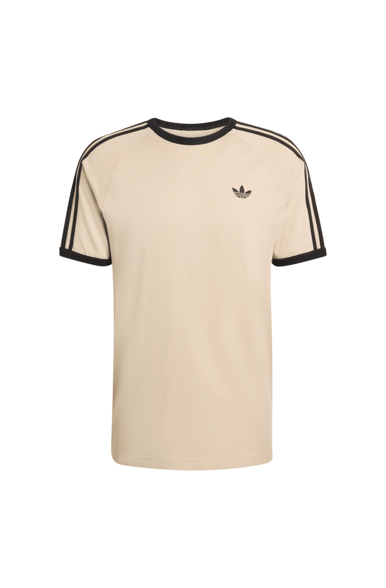 Camiseta Adidas 3 - Stripes Bege/Preto - NewSkull