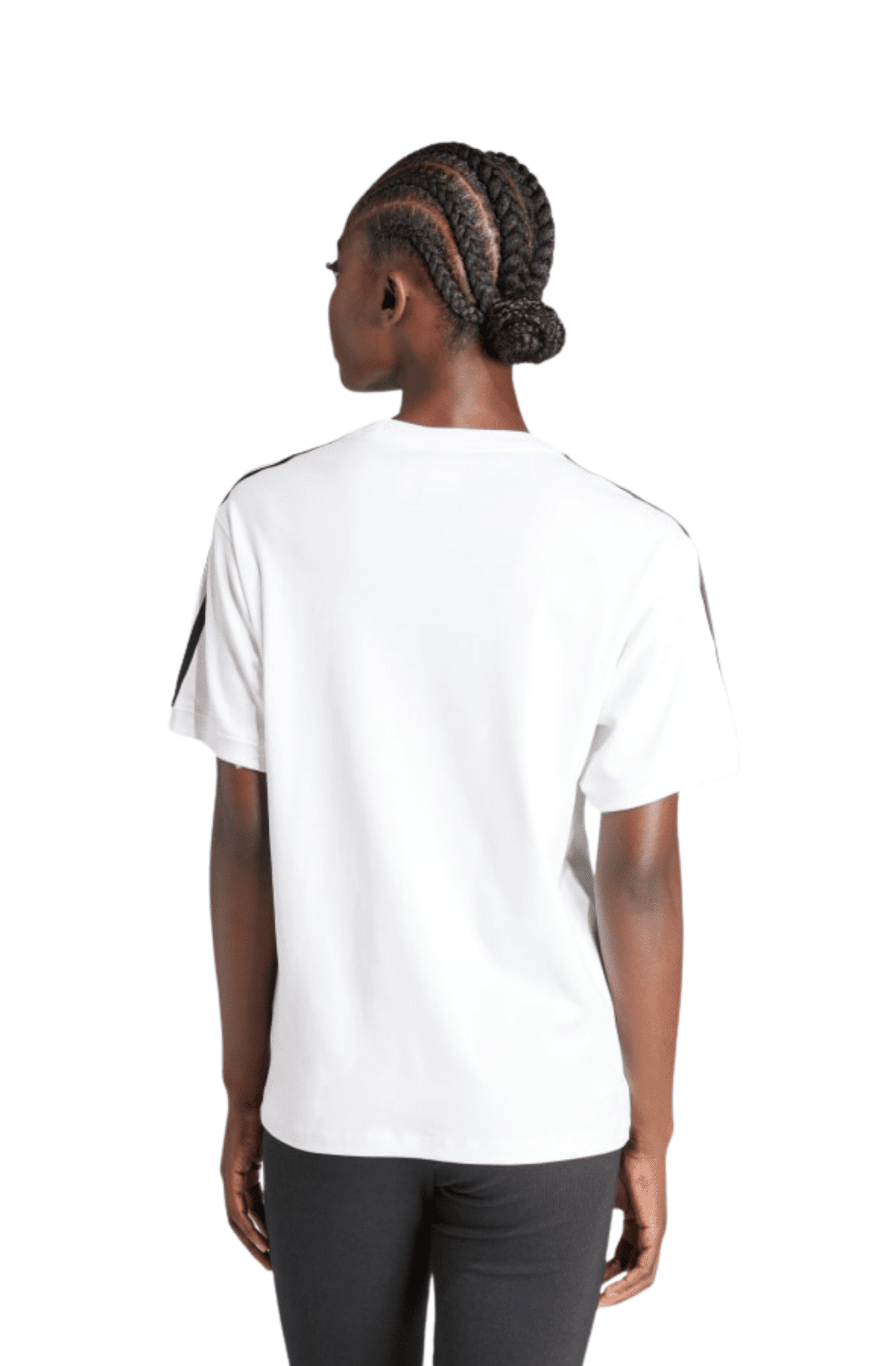 Camiseta Adidas 3 - Stripes Branco/Preto - NewSkull