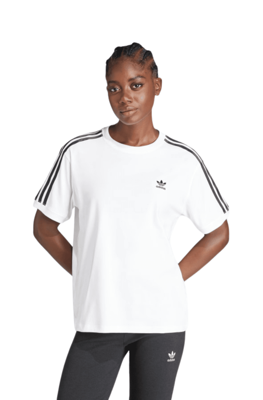 Camiseta Adidas 3 - Stripes Branco/Preto - NewSkull