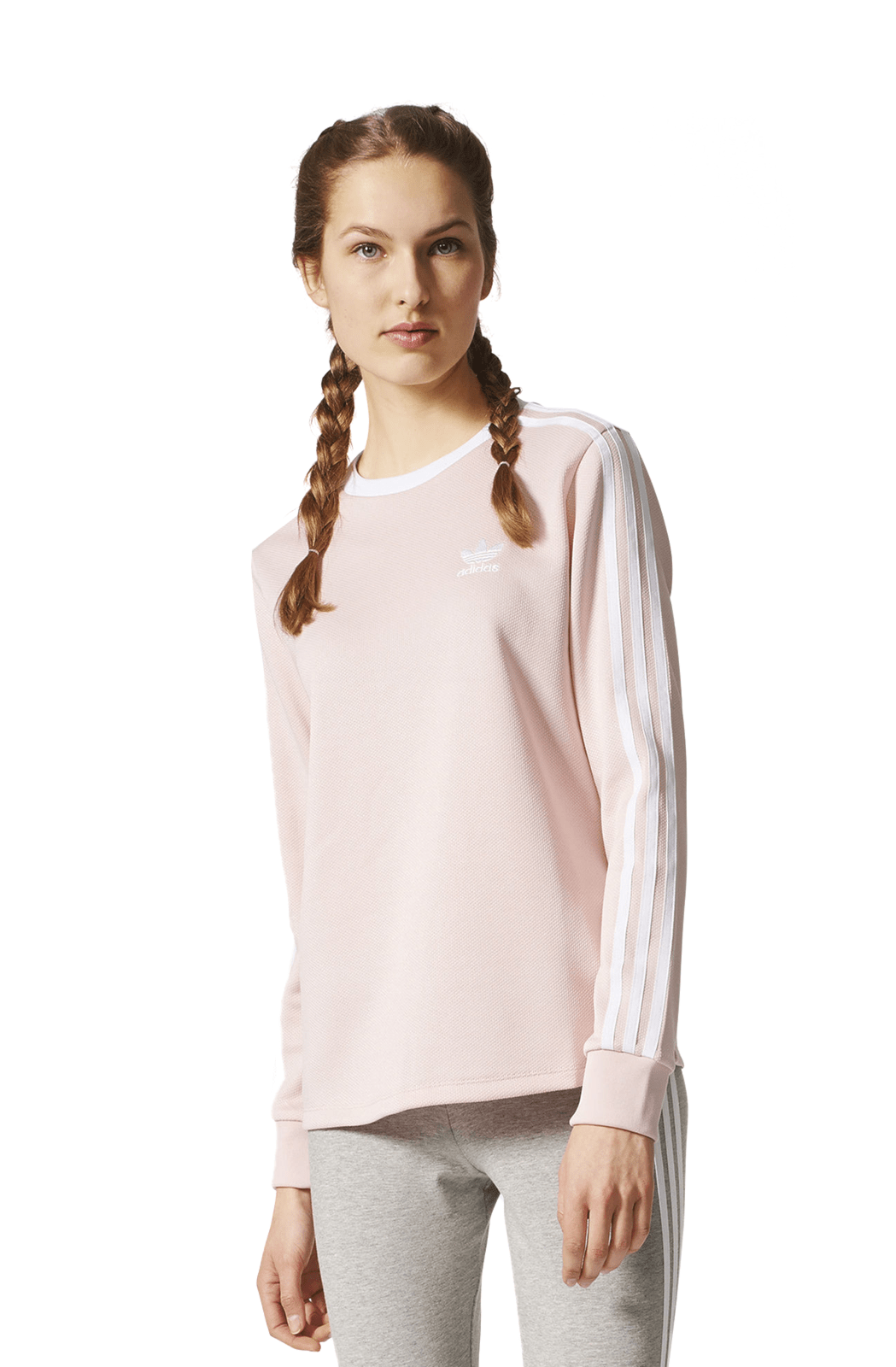 Camiseta Adidas 3 Stripes Ls - NewSkull
