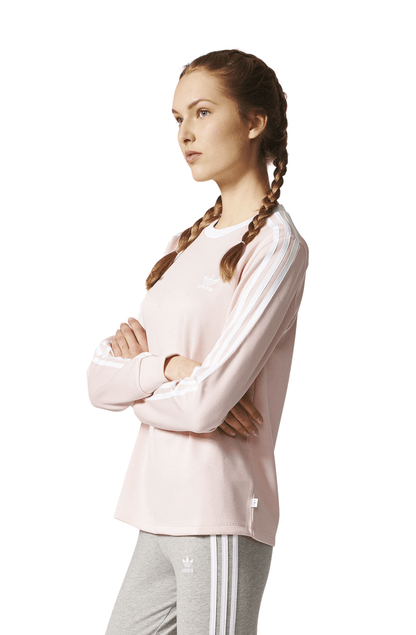 Camiseta Adidas 3 Stripes Ls - NewSkull