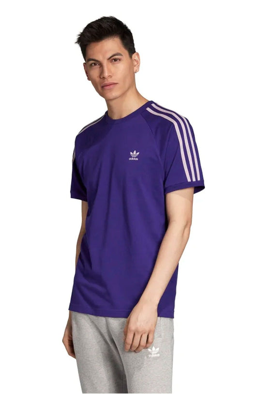 Camiseta ADIDAS 3 - Stripes Roxa - NewSkull