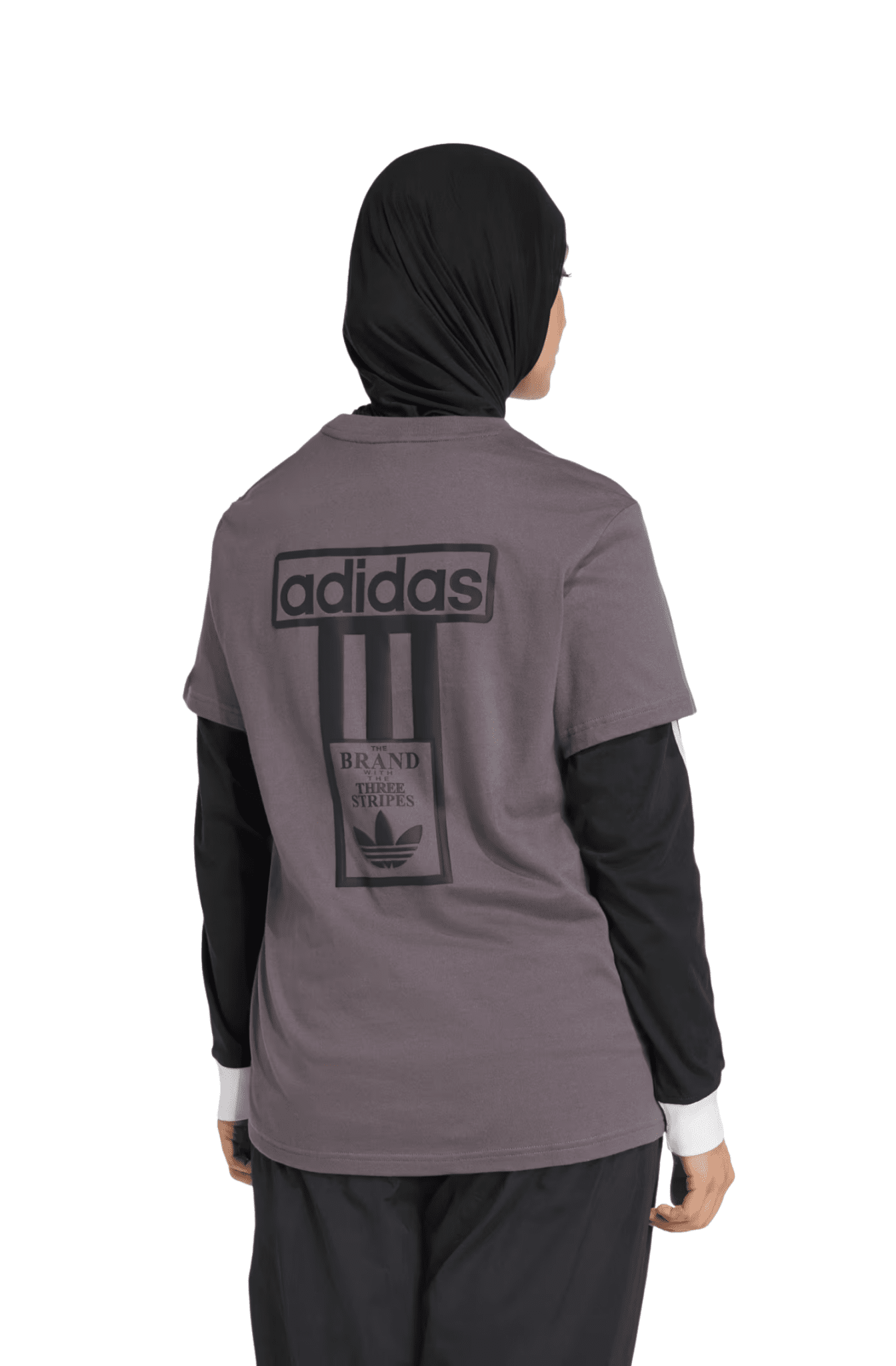 Camiseta Adidas Adibreak Adicolor Cinza/Preto - NewSkull