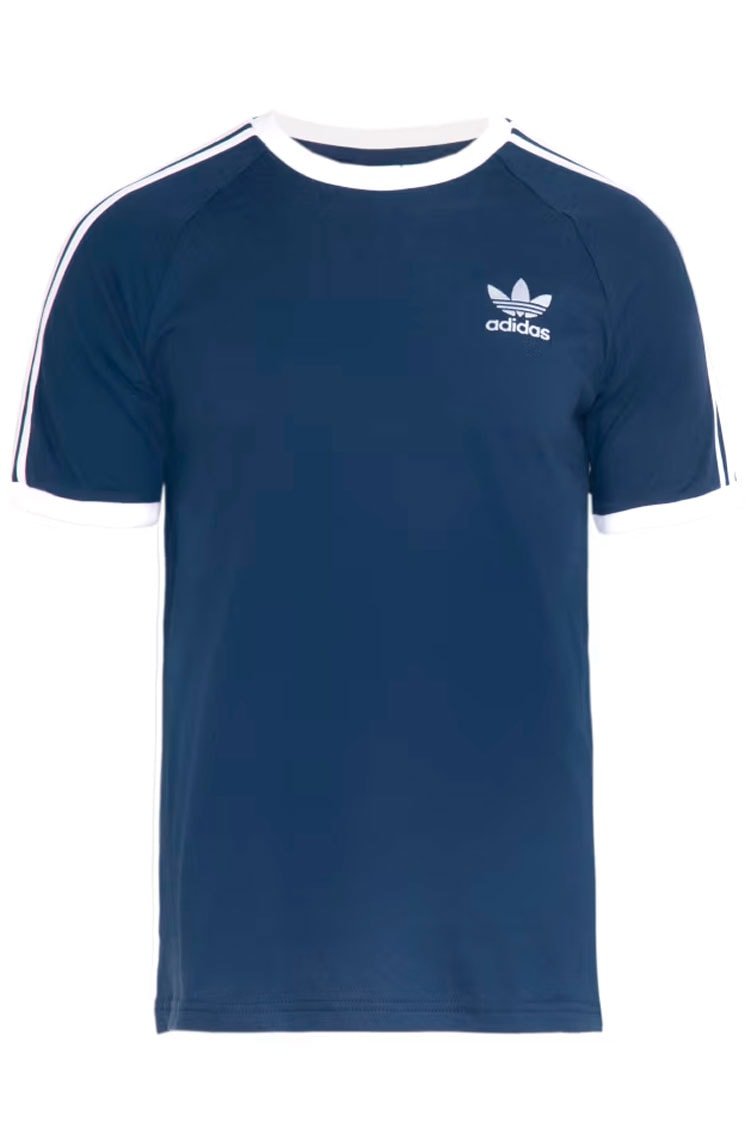 Camiseta Adidas Adicolor Classics 3 - stripes Azul Marinho - NewSkull