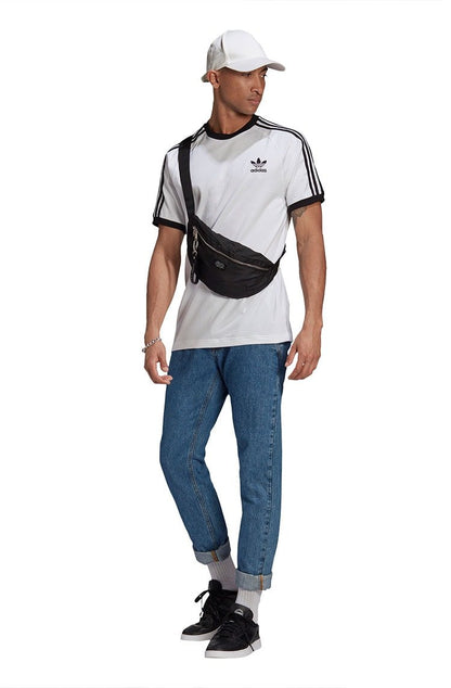 Camiseta Adidas Adicolor Classics 3 Stripes Branca - NewSkull